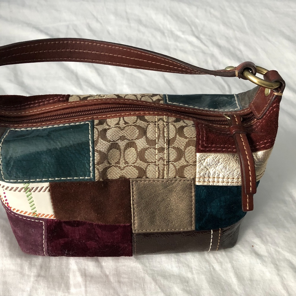 Coach Patchwork Mini Handbag - Picture 2 of 3